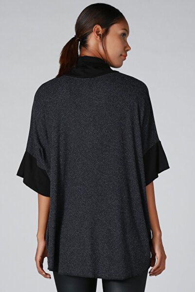 Quincey Women's Smoked Turtleneck Knitwear Sweater BD2290