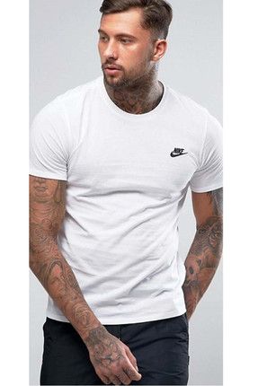 Nike Erkek T shirt M Nsw Tee Club Embrd Ftra 827021 100 Fiyat Yorumlar Trendyol