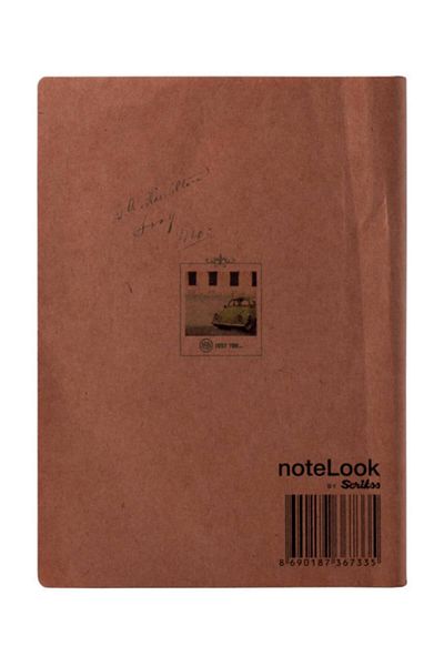 Scrikss Notelook Kraft Notebook VOSVOS 13x18.5 cm Unlined