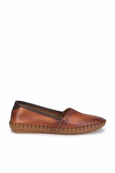 Polaris Tan Women's Leather Comfort Basic - 81. 108870 .Z 100293717
