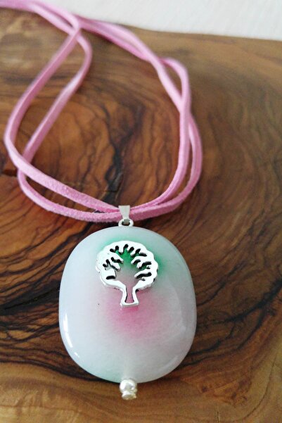 Minimas Et Cie. Kadın Hayal Ağacı Alaca Kuvars Kolye 9610109010498