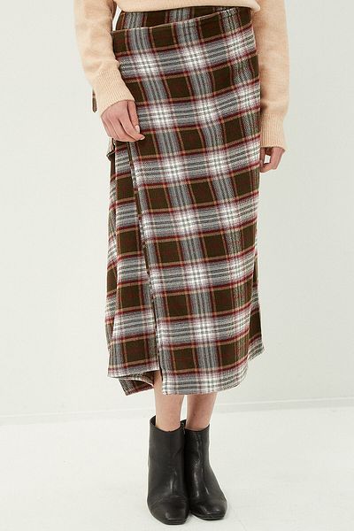 Koton Women's Red Skirt 7KAK73840QW