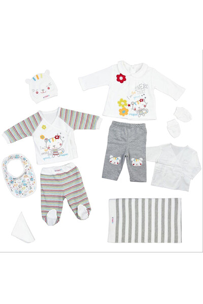 Bebepan Kız Bebek Orijinal Renk 10'Lu Set 0 Ay Ib 23745 1795