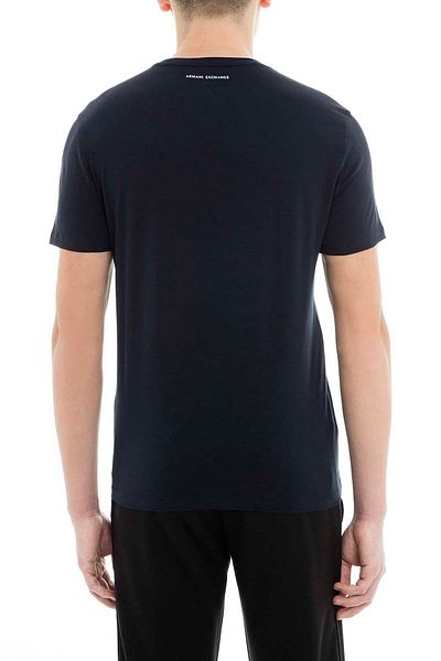 Armani Exchange Ανδρικό μπλουζάκι Navy 8Nztckz8H4Z 1510