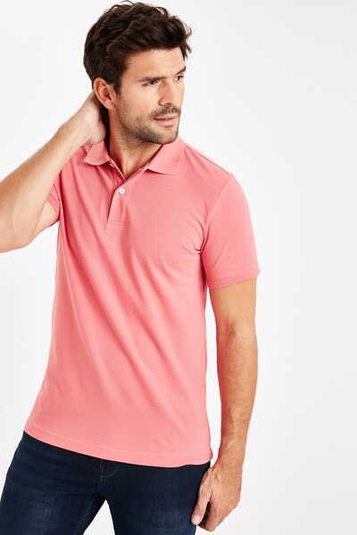 LC Waikiki Muška roza T-shirt 9S1598Z8