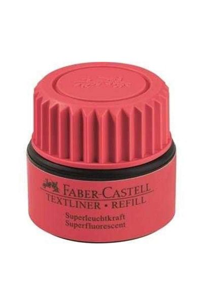 Faber Castell Textliner Refill Highlighter Ink RED