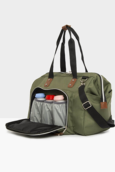 Bagmori Khaki Hanging Mother Baby Care Bag M000002154