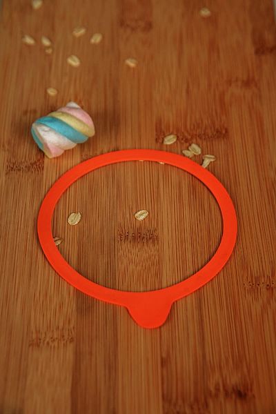 Weck 100 mm Orange Rubber Gasket 8094102