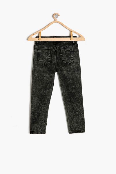 Koton Green Boy's Slim Fit Jeans Trousers 9Kkb46757Od