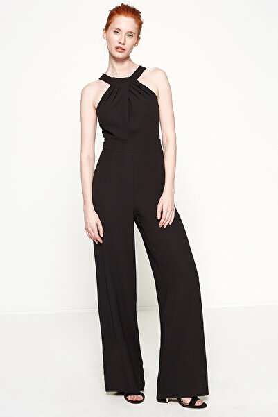 Koton Kadın Siyah Tulum 7YAK44073SW