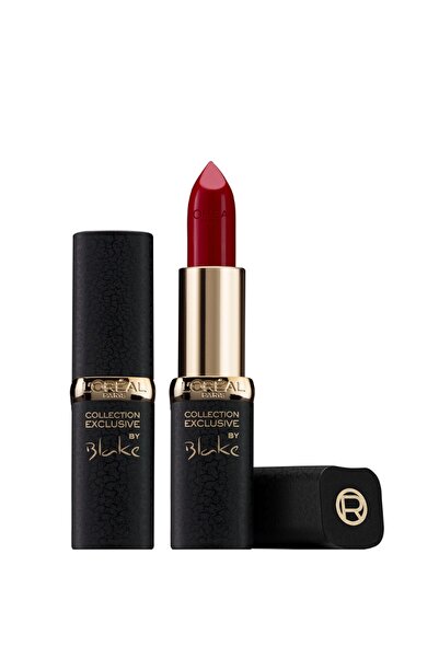 L'Oreal Paris Riche Mat Ruj Collection Exclusive By Blake No Blake's Pure Red