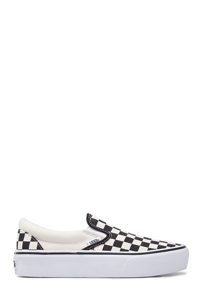 Vans Unisex-Sneaker – klassische Slip-on-Schachbrett-Plattform