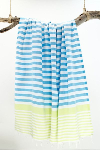 Bedinn Peshtemal Dolphine Turquoise-Green Pst166