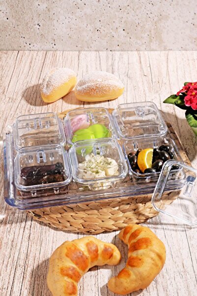 Kitchen World 13 Parça Akrilik Kahvaltı Seti 1825