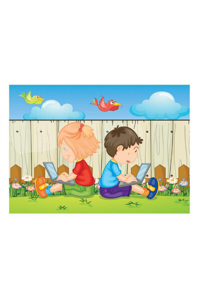 KESKİN COLOR 100 Piece Boxed Puzzle Technology and Nature (Sharp Color) /