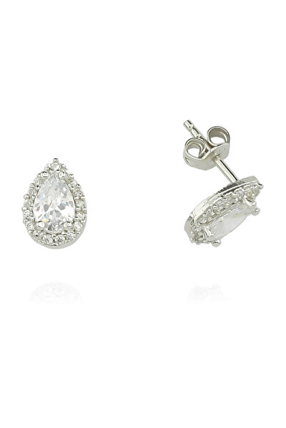 Glorria Kadın Gümüş Damla Anturaj Küpe EG0229