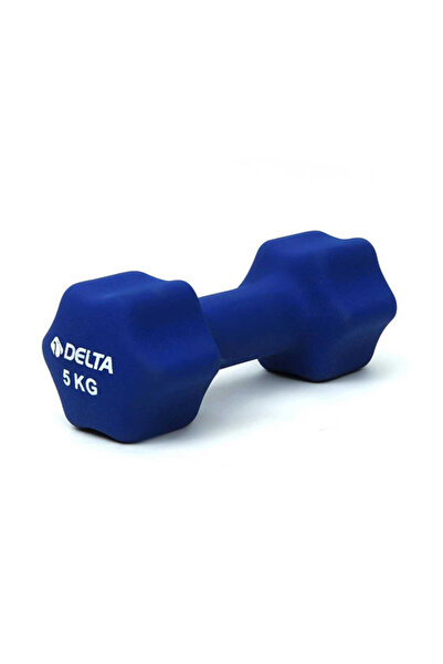 Delta 5 Kg x 1 Adet Deluxe Neopren Kaplı Turkuaz Demir Dambıl