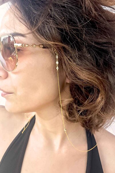 Atelier Petites Pierres Kadın Dıamond Drop Zirkon Taşlı Gözlük Zinciri A0GC00...