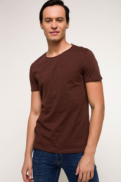 DeFacto Ανδρικό μπλουζάκι Basic Crew Neck G5719AZ.18SM.BN354