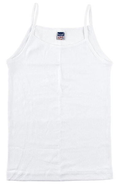 Berrak Дівчача біла 2-пакетна майка на бретельках ELF568BER2520CCM2