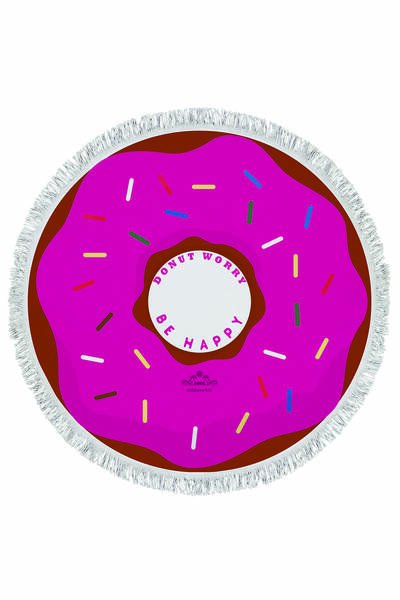 ECEMRE Στρογγυλή πετσέτα παραλίας