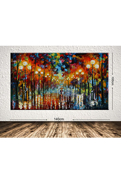 Tablo Center Dev Boyut Manzara Kanvas Tablo 100x140cm