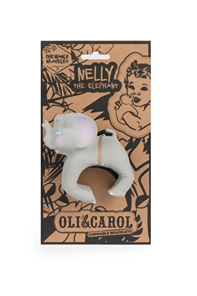 OLI&CAROL Organik Diş Kaşıyıcı ve Banyo Oyuncağı