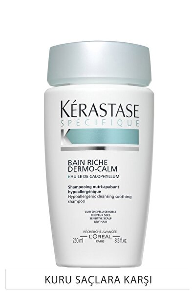 Kerastase Kuru ve Hassas Saçlar için Şampuan 250 ml - Specifique Bain-Riche Dermo Calm 3474635001751