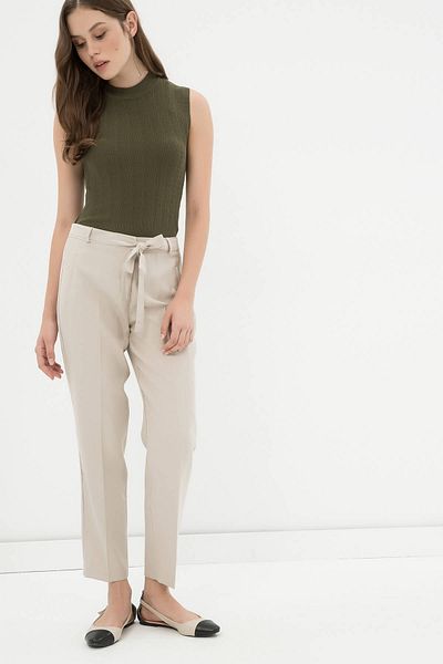 Koton Pantaloni de damă Stone 7KAK42050CW
