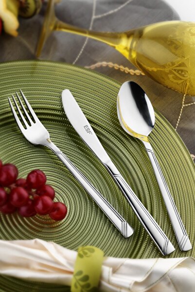 Esf Budin 30 parça Çatal Kaşık Takımı (çay kaşıklı)