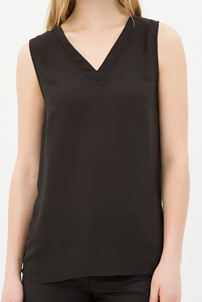 Koton Dámské černé tílko 6YAK32092CW