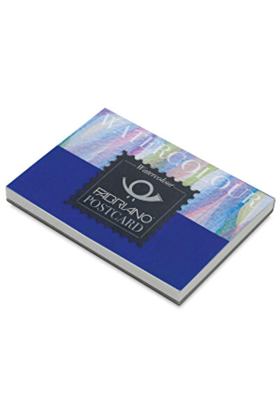 Fabriano Watercolor Studio, İnce Dokulu Suluboya Postcard Blok - 300Gr. 10,5x14,8cm 5683120