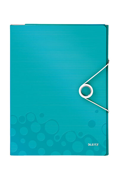 Leitz Multifunkční pořadač Active Wow Metallic Ice Blue