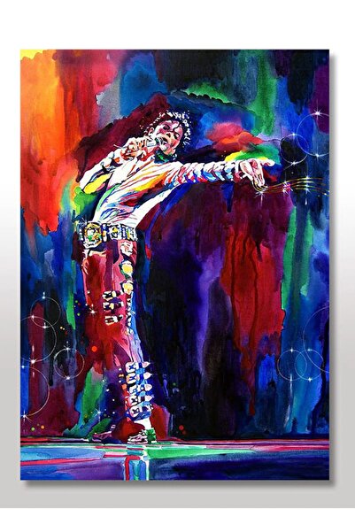 Cakatablo 50cmX70cm Ahşap Tablo Michael Jackson