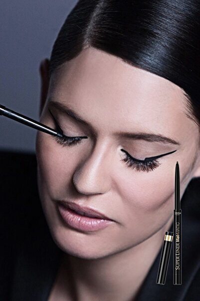 L'Oreal Paris Mat Siyah Superliner - Superliner Mat Matic 01 Ultra Black 3600...