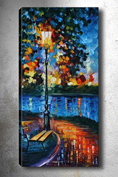 Tablo Center 30x90cm Dekoratif  Kanvas Tablo