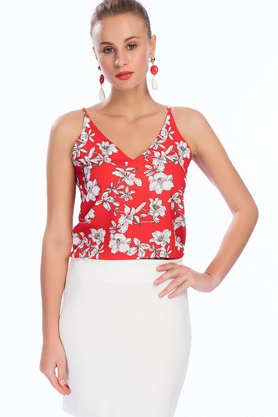 Quzu Women's Ecru Short Pencil Skirt 15Y40062