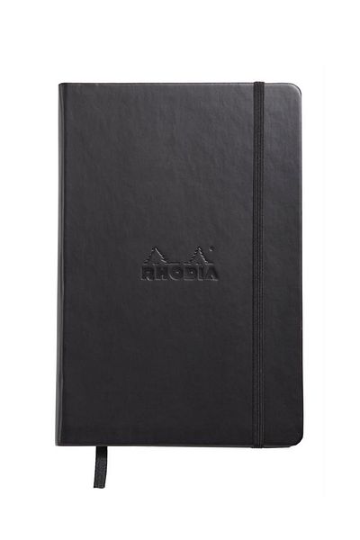 Rhodia Hard Cover Notepad Black Rw118769