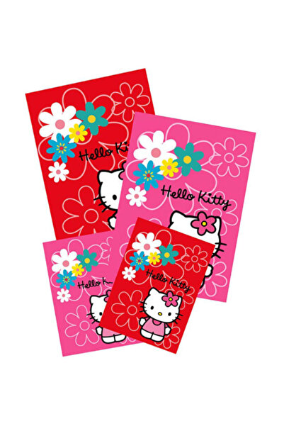 Umix Hello Kitty Kareli A4 Okul Defteri 60 Yaprak Hk4012-K  /