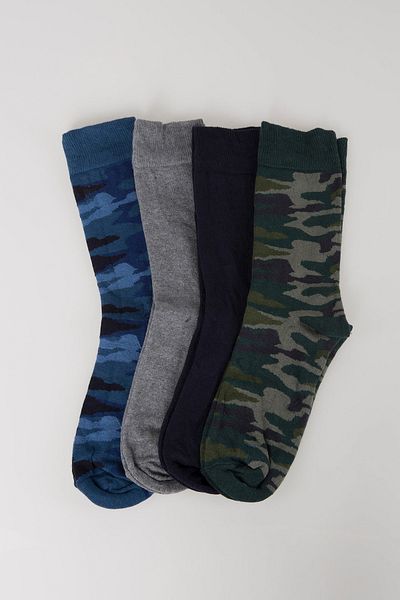 DeFacto Men's Set of 4 Socks