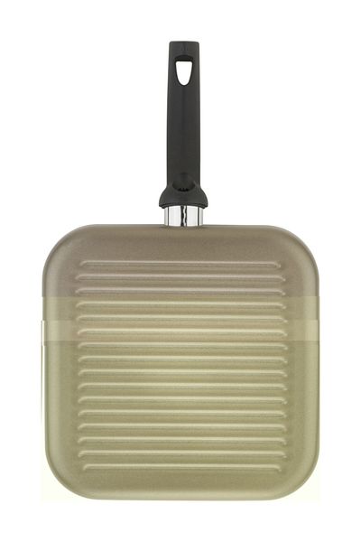 BALLARİNİ 27 Cm Teflon Coated Grill - Champagne Foam 75001-757-0