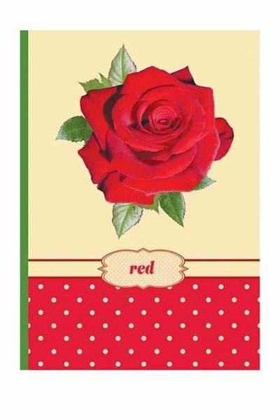 DEFFTER Roses Red Notebook /