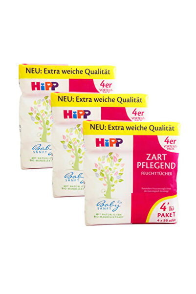 Hipp Babysanft Islak Mendil 12'li Paket 672 Yaprak
