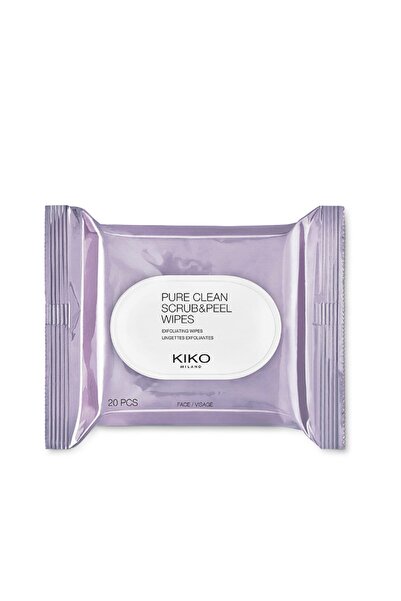 Kiko Peeling Etkili Temizleme Mendili - Pure Clean Scrub & Peel 8025272618984