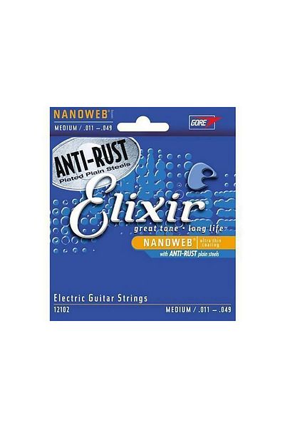 Elixir 011-049 سلسلة جيتار كهربائي (12102)