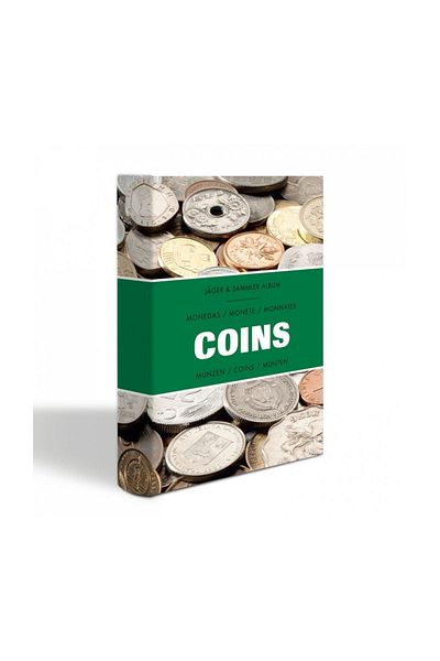 Leuchtturm Άλμπουμ τσέπης COINS (115x150), 8 φύλλα, 6 τσέπες σε κάθε φύλλο με διάμετρο 33 mm