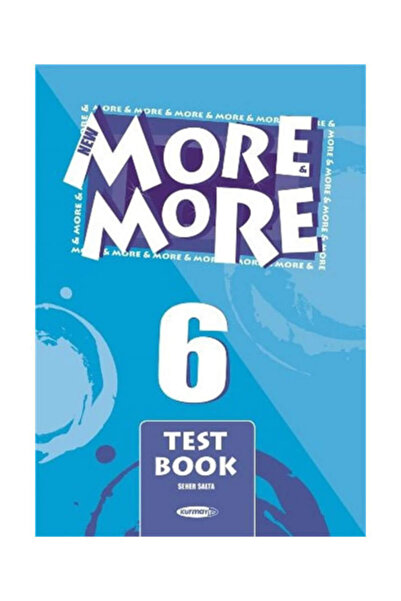 6 Sınıf More More English Test Book Kurmay Elt /