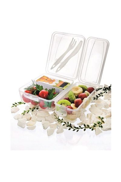 Buffer Takeaway Storage Container with Cutlery