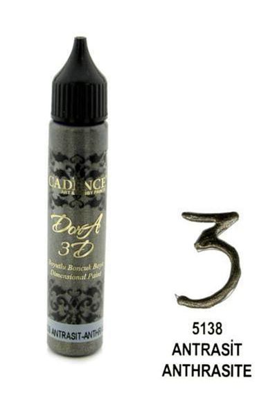 Cadence Dora 3D Dimensional Bead Paint 5138 ANTHRACITE