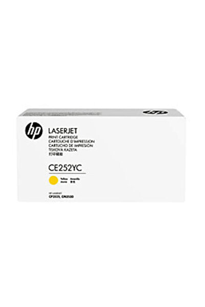 HP CE252YC ( 504A ) Toner Orjinal Sarı